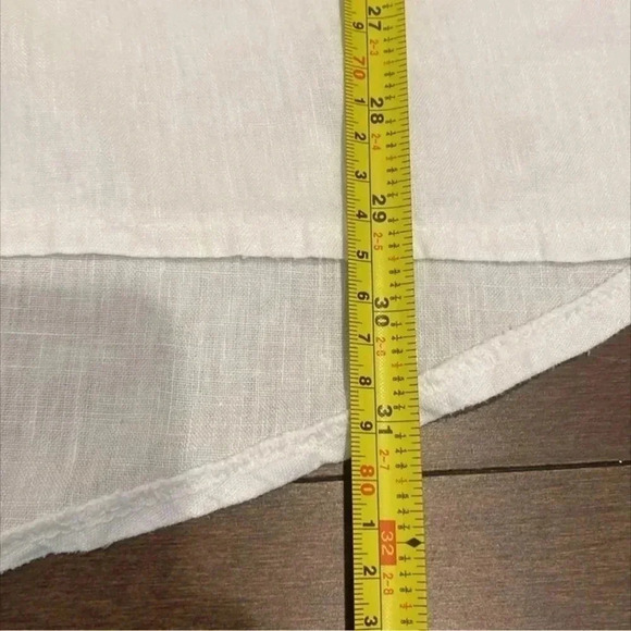 FROCCELLA  100% linen tunic blouse - Picture 10 of 11